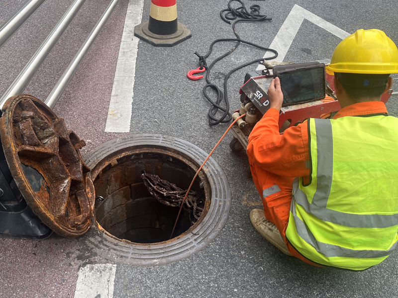 润州市政管道内窥检测